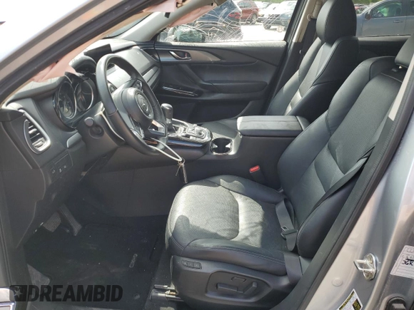 2023 Mazda CX-9 Touring Plus with VIN JM3TCBAY1P0659517, listed as a Copart auction lot 56396565 with 50,544 mi miles and Salvage title. Bid and sale history available at DreamBid. Image 7.