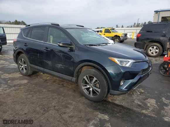 2017 Toyota RAV4 XLE with VIN JTMRFREV9HD199634, listed as a Copart auction lot 87889835 with 57,066 mi miles and Salvage Title. Bid and sale history available at carsss.com. Image 4.