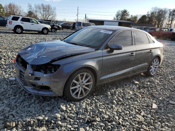 2016 Audi A3 1.8T Premium with VIN WAUA7GFF9G1070778, listed as a Copart auction lot 71440222 with 71,517 mi miles. Bid and sale history available at carsss.com. Image 1.