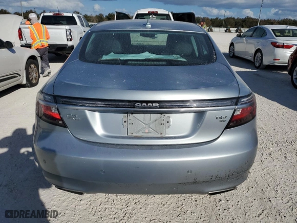 2010 Saab 9-5 Aero with VIN YS3GR4BJ9A4002396, listed as a Copart auction lot 76917424 with 0 mi miles and Salvage Title. Bid and sale history available at carsss.com. Image 6.