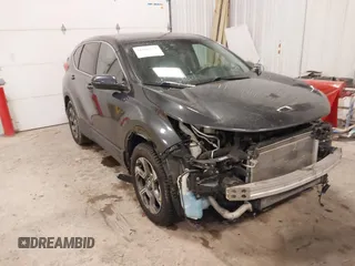 2017 Honda CR-V EX-L with VIN 5J6RW2H85HL017523, listed as a IAAI auction lot 41408152 with 106,840 mi miles. Bid and sale history available at carsss.com. Image 1.