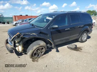 2006 Dodge Durango SLT with VIN 1D4HD48246F158001, listed as a Copart auction lot 73957004 with 161,572 mi miles and Salvage Title. Bid and sale history available at carsss.com. Image 1.
