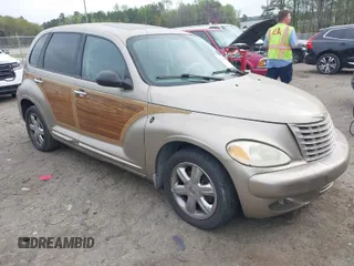 2003 Chrysler PT Cruiser Limited with VIN 3C8FY68B63T550031, listed as a IAAI auction lot 41938262 with 73,838 mi miles. Bid and sale history available at carsss.com. Image 1.