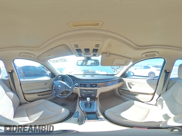 2007 BMW 3 Series 328i with VIN WBAVC53527FZ74813, listed as a Copart auction lot 62311675 with 159,332 mi miles and Salvage title. Bid and sale history available at DreamBid. Image 14.