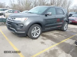 2018 Ford Explorer Limited with VIN 1FM5K8F80JGC27687, listed as a IAAI auction lot 41841793 with 113,147 mi miles and . Bid and sale history available at carsss.com. Image 2.