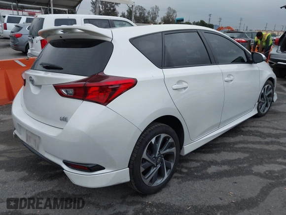 2016 Scion iM with VIN JTNKARJE6GJ521776, listed as a IAAI auction lot 42134053 with 87,811 mi miles and . Bid and sale history available at DreamBid. Image 4.