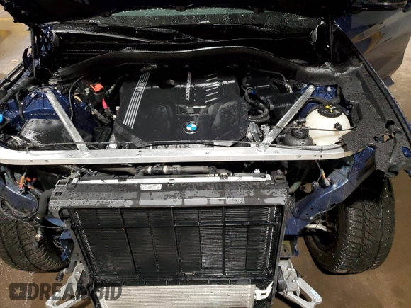 2024 BMW X4 M40i with VIN 5UX43DT04R9U24736, listed as a Copart auction lot 48940615 with 23,363 mi miles and Salvage Title. Bid and sale history available at carsss.com. Image 12.