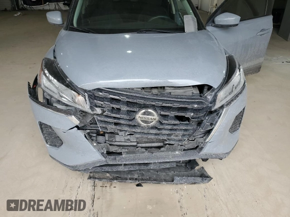 2021 Nissan Kicks SV with VIN 3N1CP5CV8ML497758, listed as a Copart auction lot 46814795 with 52,813 mi miles and Salvage Title. Bid and sale history available at carsss.com. Image 12.
