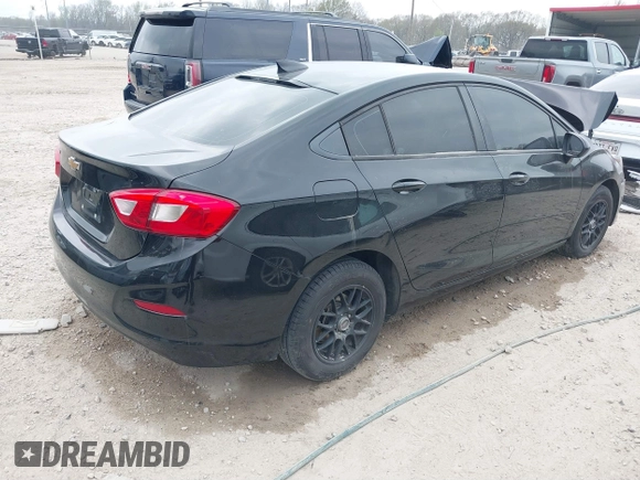2018 Chevrolet Cruze LS with VIN 1G1BC5SM3J7210719, listed as a IAAI auction lot 41787077 with 93,489 mi miles and . Bid and sale history available at DreamBid. Image 4.