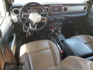 2020 Jeep Wrangler Unlimited Rubicon z VIN 1C4HJXFG9LW291418, wystawiony jako Copart lot #53009235 z przebiegiem 49 613 mil mil oraz Szkoda całkowita • Salvage title. Historia ofert i sprzedaży dostępna na DreamBid. Obrazek 8.