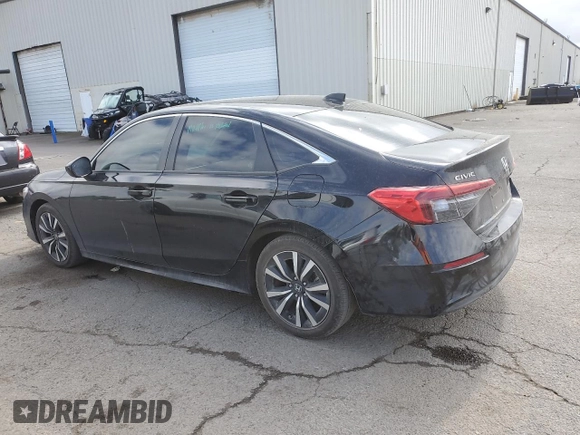 2023 Honda Civic EX с VIN 2HGFE1F7XPH303347, выставлен на аукционе Copart как лот 53894595 с пробегом 30 126 миль миль и Списание • Salvage title. История ставок и продаж доступна на DreamBid. Изображение 2.