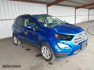 2021 Ford EcoSport SE with VIN MAJ3S2GE5MC412557, listed as a IAAI auction lot 41515214 with NaN miles. Bid and sale history available at carsss.com. Image 1.