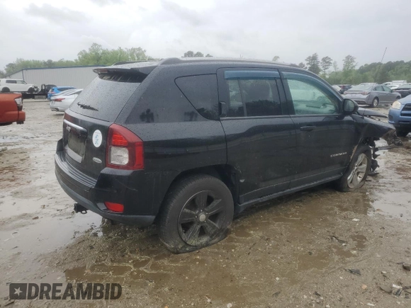 2015 Jeep Compass High Altitude Edition with VIN 1C4NJDEB1FD151838, listed as a Copart auction lot 51712845 with 133,857 mi miles and Salvage Title. Bid and sale history available at carsss.com. Image 3.