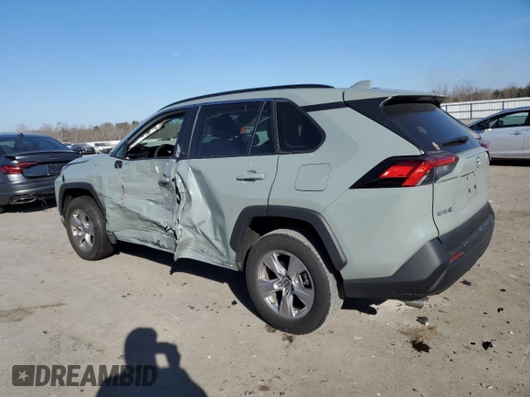2023 Toyota RAV4 XLE with VIN 2T3P1RFV6PW355375, listed as a Copart auction lot 46863435 with 27,367 mi miles and Salvage Title. Bid and sale history available at carsss.com. Image 2.