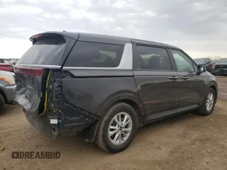 2024 Kia Carnival LX with VIN KNDNB4H30R6433818, listed as a Copart auction lot 49499625 with 60,386 mi miles and Salvage Title. Bid and sale history available at carsss.com. Image 3.