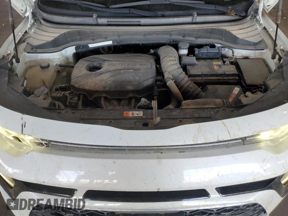 2021 Kia Soul Turbo with VIN KNDJ53AF0M7742468, listed as a Copart auction lot 76140414 with 49,340 mi miles and Salvage Title. Bid and sale history available at DreamBid. Image 13.
