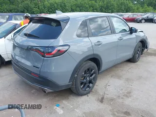 2024 Honda HR-V Sport with VIN 3CZRZ2H59RM764412, listed as a IAAI auction lot 42264334 with 19,406 mi miles and . Bid and sale history available at DreamBid. Image 4.