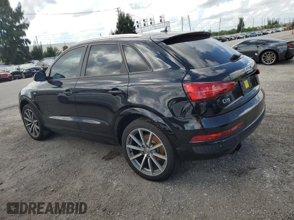2018 Audi Q3 Premium with VIN WA1BCCFS2JR032529, listed as a Copart auction lot 49040273 with 37,538 mi miles. Bid and sale history available at carsss.com. Image 2.