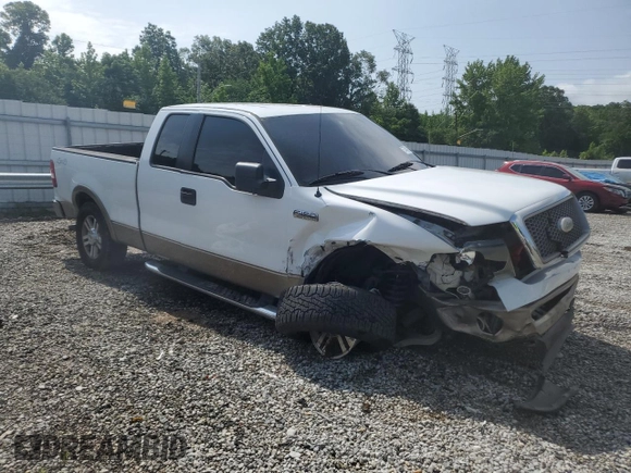 2006 Ford F-150 XLT with VIN 1FTPX14516FA62180, listed as a Copart auction lot 57464285 with 243,375 mi miles and Clean title. Bid and sale history available at DreamBid. Image 4.