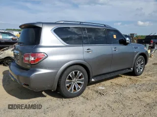 2019 Nissan Armada SL z VIN JN8AY2NDXK9088594, wystawiony jako Copart lot #59639735 z przebiegiem 127 938 mil mil oraz Szkoda całkowita • Salvage title. Historia ofert i sprzedaży dostępna na DreamBid. Obrazek 3.