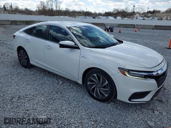 2019 Honda Insight Touring with VIN 19XZE4F94KE013561, listed as a Copart auction lot 50583105 with 119,250 mi miles and Salvage Title. Bid and sale history available at carsss.com. Image 4.