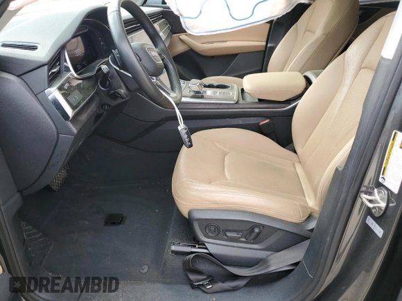 2022 Audi Q7 Premium Plus with VIN WA1LJBF78ND002311, listed as a Copart auction lot 49668015 with 99,075 mi miles and Salvage title. Bid and sale history available at DreamBid. Image 7.