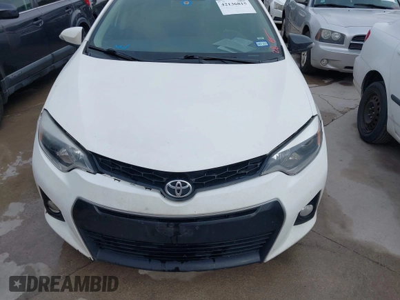 2016 Toyota Corolla L with VIN 5YFBURHE7GP440671, listed as a IAAI auction lot 42136815 with 184,254 mi miles and . Bid and sale history available at DreamBid. Image 12.
