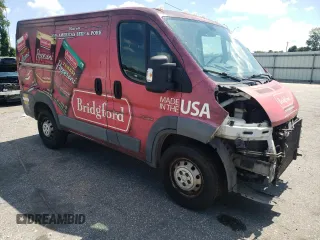 2016 Ram ProMaster Cargo with VIN 3C6TRVNG0GE127183, listed as a Copart auction lot 62960244 with 240,392 mi miles and Salvage Title. Bid and sale history available at DreamBid. Image 4.