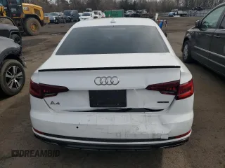 2019 Audi A4 Premium Plus with VIN WAUENAF48KA016318, listed as a Copart auction lot 51271465 with 104,013 mi miles and Salvage Title. Bid and sale history available at carsss.com. Image 6.
