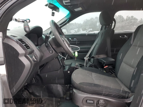 2013 Ford Utility Police Interceptor with VIN 1FM5K8AR8DGB16051, listed as a Copart auction lot 85989514 with 194,414 mi miles and Clean Title. Bid and sale history available at carsss.com. Image 7.