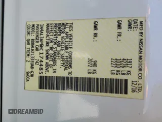 2017 Nissan Altima S with VIN 1N4AL3AP6HC174485, listed as a Copart auction lot 52518085 with 118,311 mi miles and Salvage title. Bid and sale history available at DreamBid. Image 13.