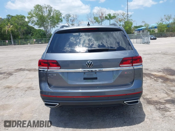 2021 Volkswagen Atlas SE with VIN 1V2HR2CA9MC585740, listed as a IAAI auction lot 42279757 with 64,995 mi miles and . Bid and sale history available at DreamBid. Image 16.
