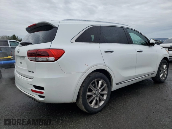 2018 Kia Sorento SX with VIN 5XYPKDA51JG369374, listed as a Copart auction lot 51760685 with 108,708 mi miles and Salvage Title. Bid and sale history available at carsss.com. Image 3.