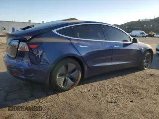2018 Tesla Model 3 Long Range Battery with VIN 5YJ3E1EA1JF155696, listed as a Copart auction lot 46669995 with 84,055 mi miles and Salvage Title. Bid and sale history available at DreamBid. Image 3.