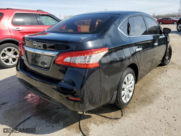 2015 Nissan Sentra SV with VIN 3N1AB7AP4FY345357, listed as a Copart auction lot 51293975 with 79,086 mi miles and Salvage Title. Bid and sale history available at carsss.com. Image 3.