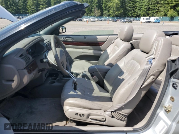 2002 Chrysler Sebring LXi with VIN 1C3EL55R92N296938, listed as a Copart auction lot 59391005 with 41,634 mi miles and Clean title. Bid and sale history available at DreamBid. Image 7.
