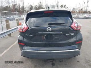 2017 Nissan Murano Platinum z VIN 5N1AZ2MH1HN186471, wystawiony jako IAAI lot #41233284 z przebiegiem 135 135 mil mil oraz . Historia ofert i sprzedaży dostępna na DreamBid. Obrazek 17.