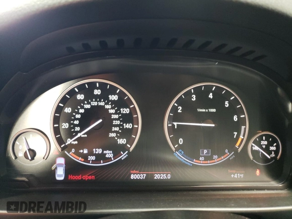 2012 BMW 5 Series 528i xDrive with VIN WBAXH5C53CDW11632, listed as a Copart auction lot 51241795 with 80,037 mi miles and Salvage Title. Bid and sale history available at carsss.com. Image 9.