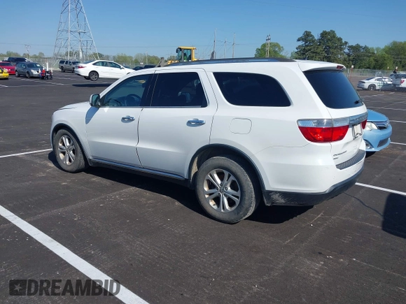 2013 Dodge Durango Crew with VIN 1C4RDJDG0DC670810, listed as a IAAI auction lot 41974024 with 209,379 mi miles and . Bid and sale history available at DreamBid. Image 3.