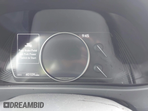 2021 Lexus UX 250h with VIN JTHX9JBH5M2051466, listed as a IAAI auction lot 42318286 with 40,109 mi miles and . Bid and sale history available at DreamBid. Image 7.