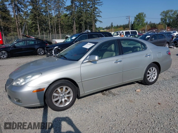 2003 Lexus ES with VIN JTHBF30G836006554, listed as a IAAI auction lot 42098937 with 176,516 mi miles. Bid and sale history available at carsss.com. Image 17.