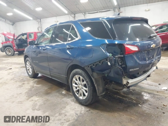 2019 Chevrolet Equinox LT with VIN 2GNAXUEV6K6298549, listed as a IAAI auction lot 42050786 with 43,870 mi miles and . Bid and sale history available at DreamBid. Image 3.