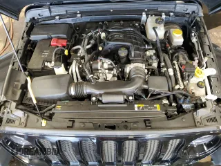 2023 Jeep Wrangler Sahara with VIN 1C4HJXEG3PW595576, listed as a Copart auction lot 64681745 with 32,843 mi miles and Salvage title. Bid and sale history available at DreamBid. Image 11.