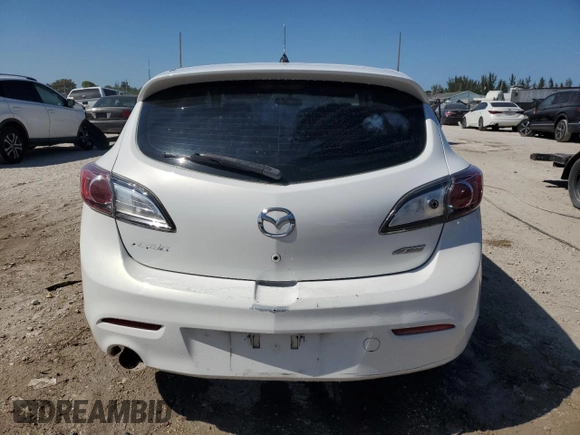 2013 Mazda 3 i Grand Touring with VIN JM1BL1M7XD1819904, listed as a Copart auction lot 53079485 with 144,509 mi miles and Salvage Title. Bid and sale history available at DreamBid. Image 6.