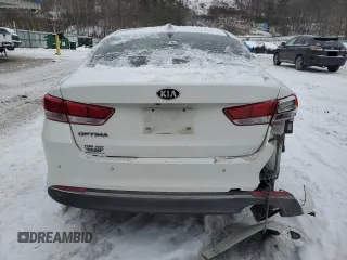 2018 Kia Optima LX with VIN 5XXGT4L34JG272537, listed as a Copart auction lot 46372815 with 89,204 mi miles and Salvage Title. Bid and sale history available at carsss.com. Image 6.