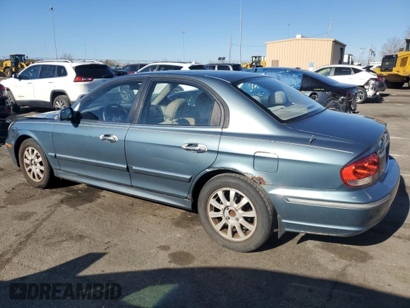 2004 Hyundai Sonata GLS with VIN KMHWF35H94A084971, listed as a Copart auction lot 80208824 with 154,325 mi miles and Clean Title. Bid and sale history available at carsss.com. Image 2.