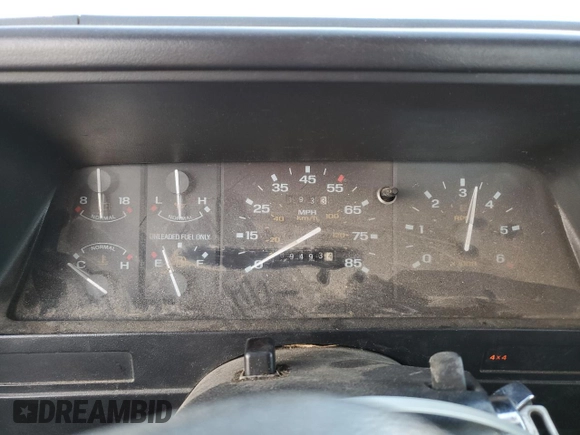 1992 Ford Ranger with VIN 1FTCR11T1NUB61720, listed as a Copart auction lot 85349724 with 9,493 mi miles and Clean Title. Bid and sale history available at DreamBid. Image 9.