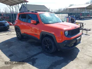 2017 Jeep Renegade Latitude z VIN ZACCJBBB9HPE75088, wystawiony jako IAAI lot #41756955 z przebiegiem 77 812 mil mil oraz . Historia ofert i sprzedaży dostępna na DreamBid. Obrazek 1.