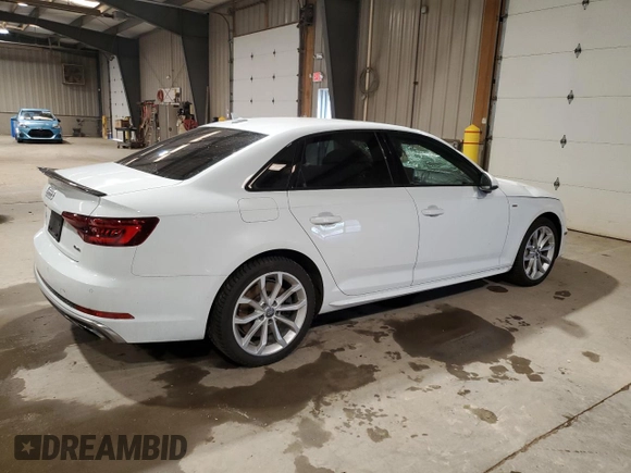2019 Audi A4 Premium Plus с VIN WAUENAF42KA014130, выставлен на аукционе Copart как лот 56301045 с пробегом 46 040 миль миль и Списание • Salvage title. История ставок и продаж доступна на DreamBid. Изображение 3.