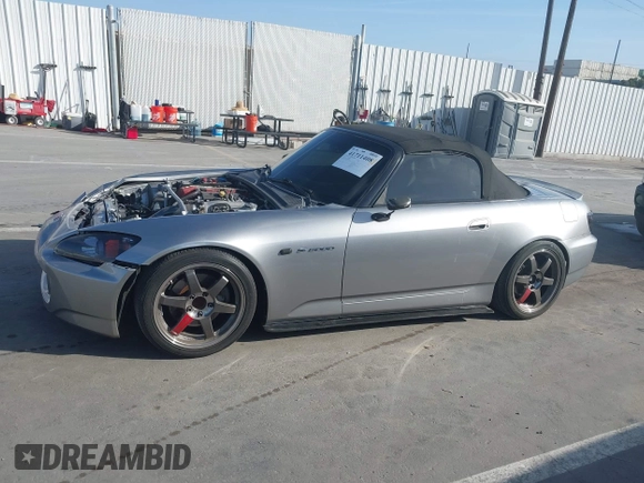 2004 Honda S2000 with VIN JHMAP21424T004079, listed as a IAAI auction lot 41711408 with 111,665 mi miles and . Bid and sale history available at DreamBid. Image 14.